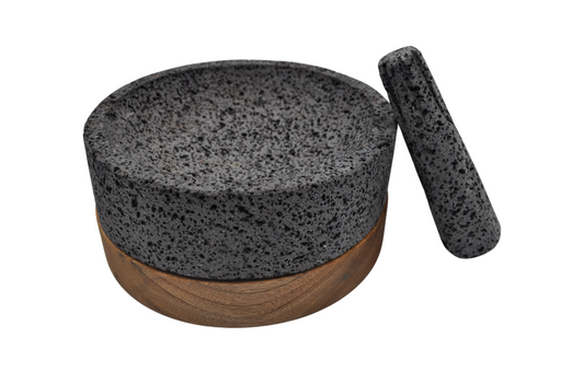 Molcajete Grande Cuadrado con Textura